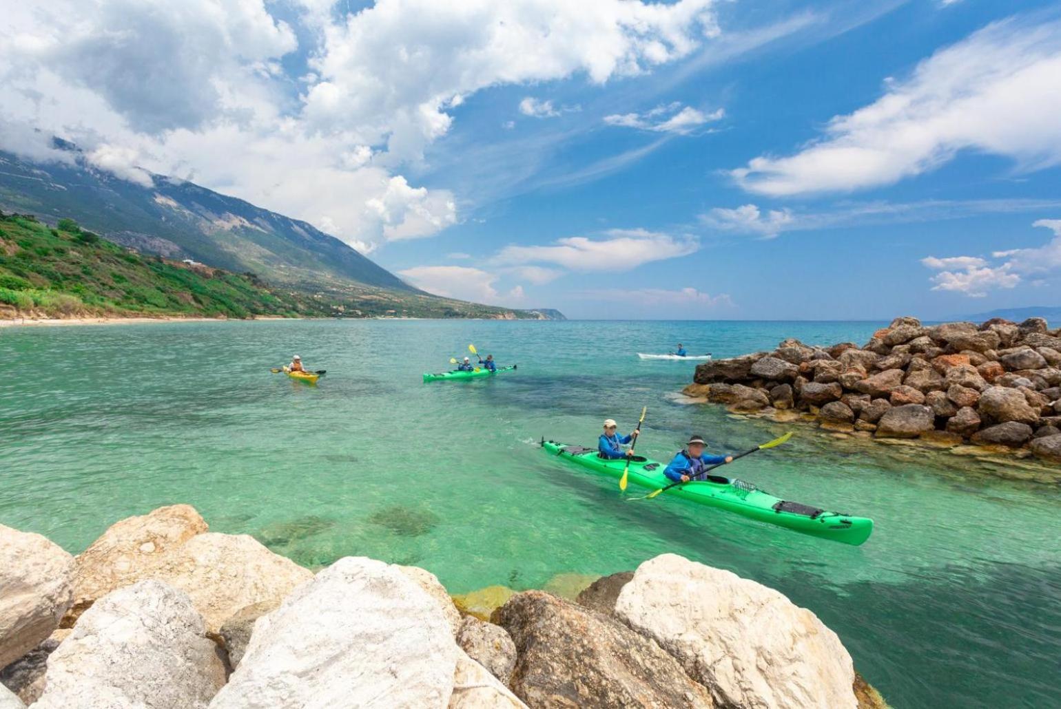 Skala Villa Blue Spathíon Dış mekan fotoğraf