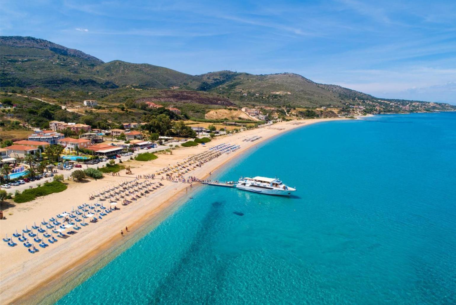Skala Villa Blue Spathíon Dış mekan fotoğraf