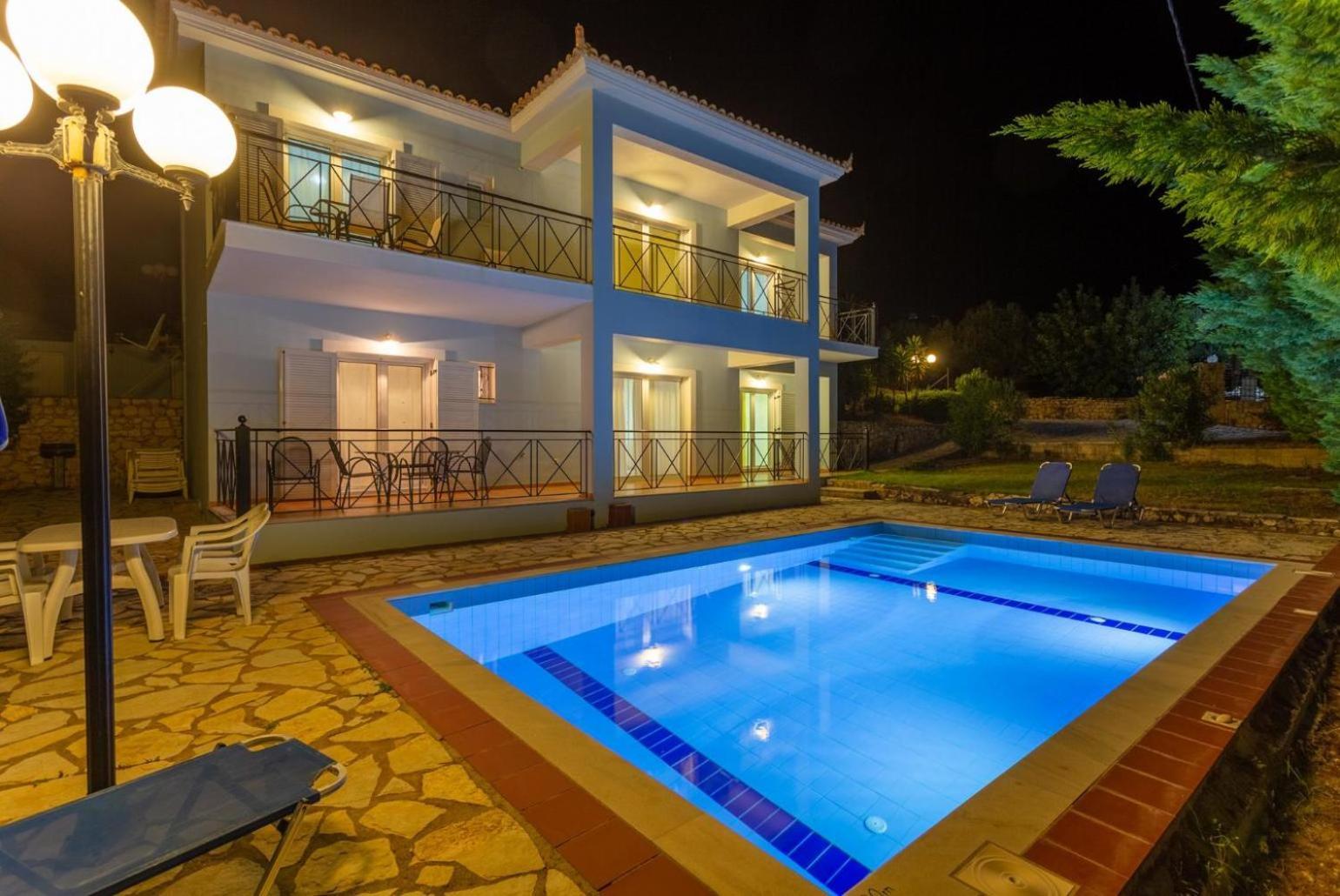 Skala Villa Blue Spathíon Dış mekan fotoğraf