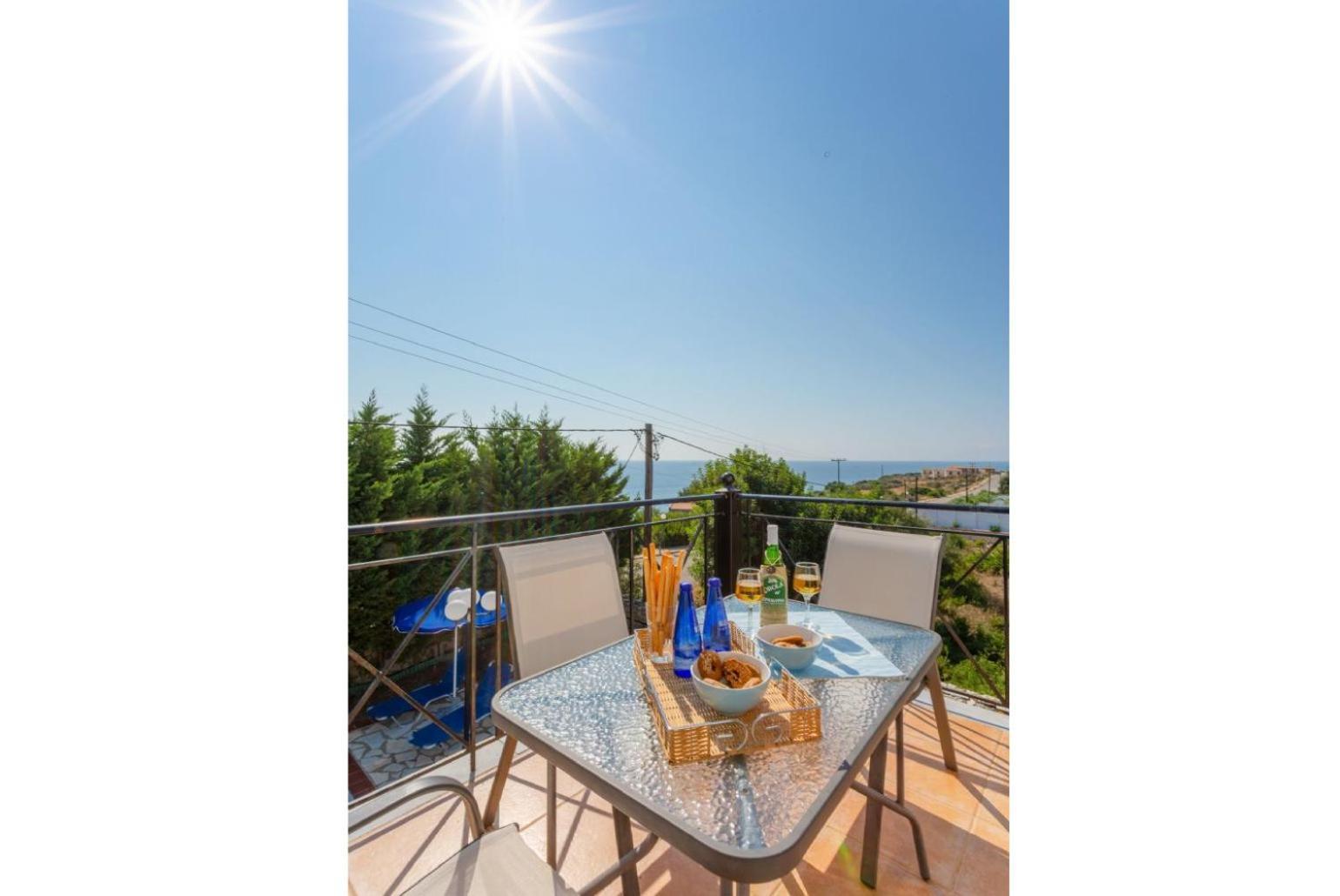 Skala Villa Blue Spathíon Dış mekan fotoğraf