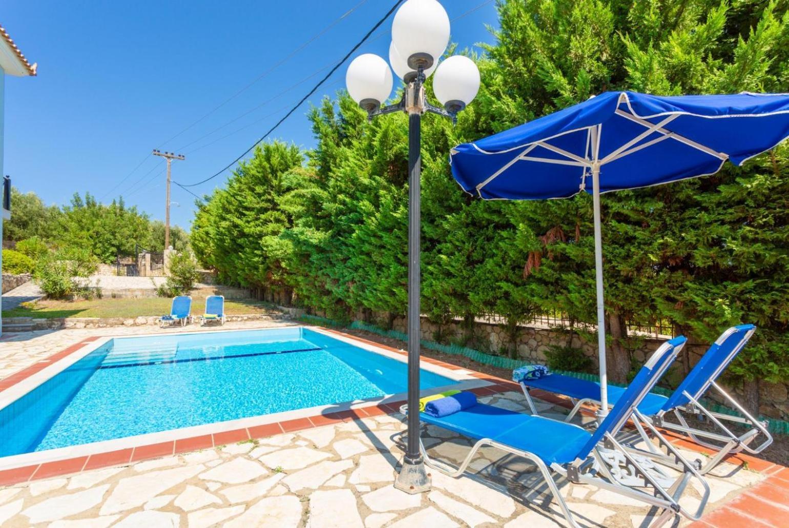 Skala Villa Blue Spathíon Dış mekan fotoğraf
